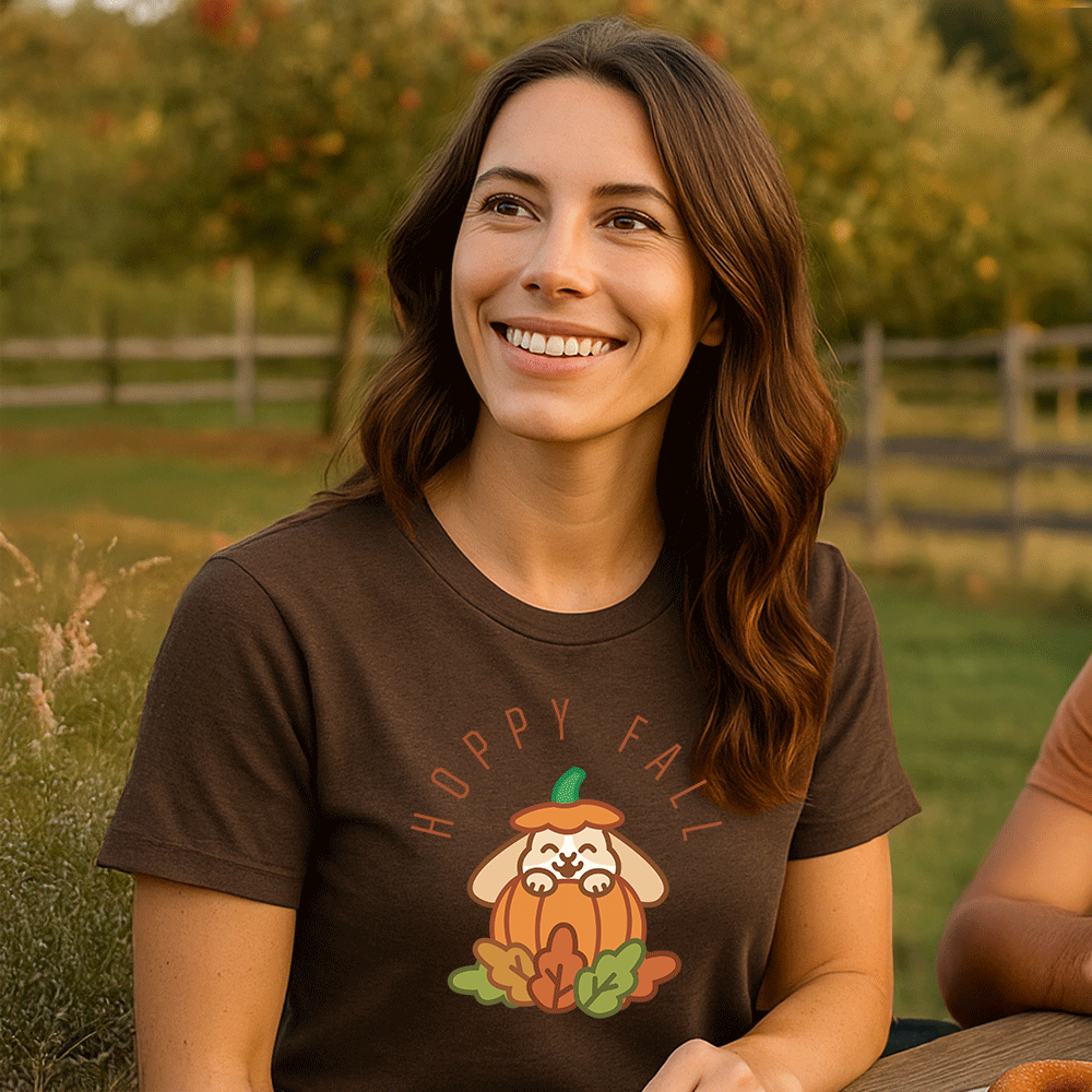 Hoppy Fall Adult T-Shirt