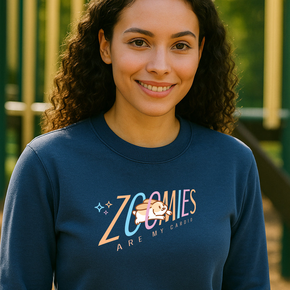 Zoomies Are My Cardio Adult Sweatshirt