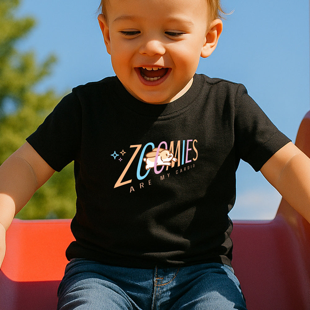 Zoomies Are My Cardio Toddler T-Shirt