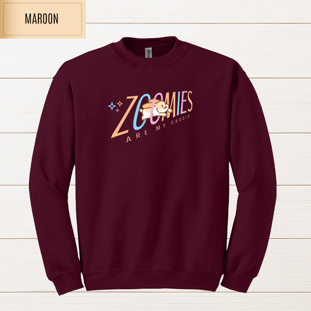 Zoomies Are My Cardio Adult Sweatshirt