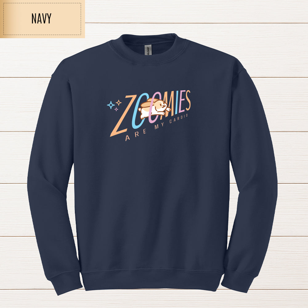 Zoomies Are My Cardio Adult Sweatshirt
