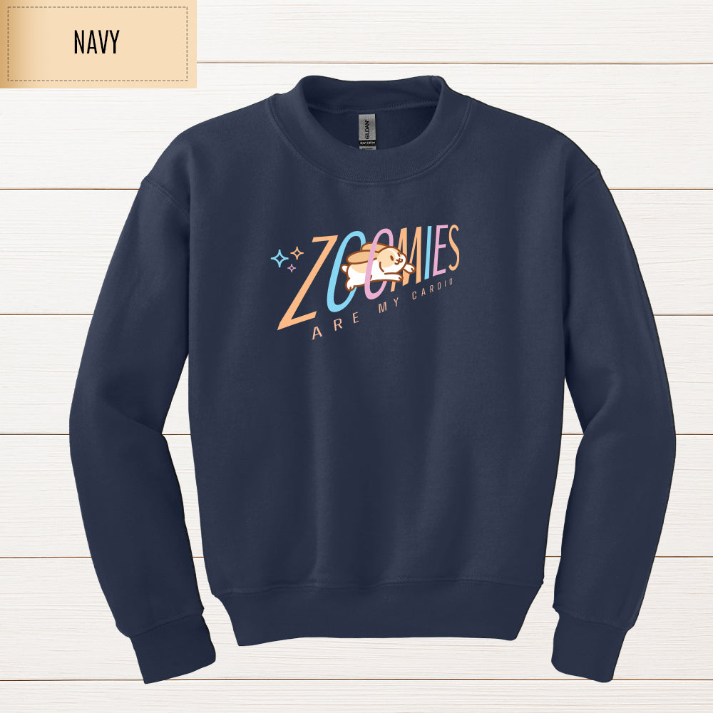 Zoomies Are My Cardio Youth Sweatshirt