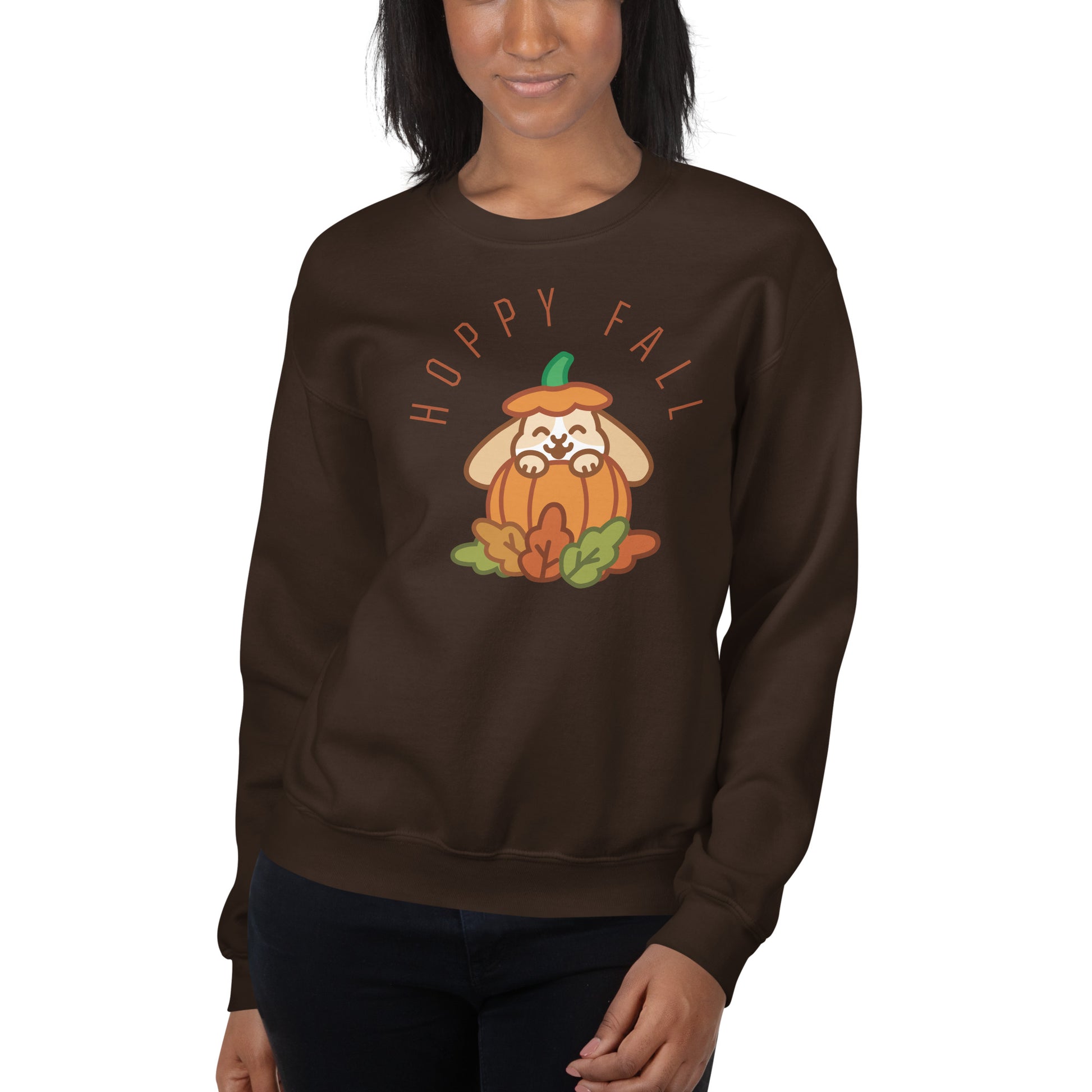 Hoppy Fall Adult Sweatshirt