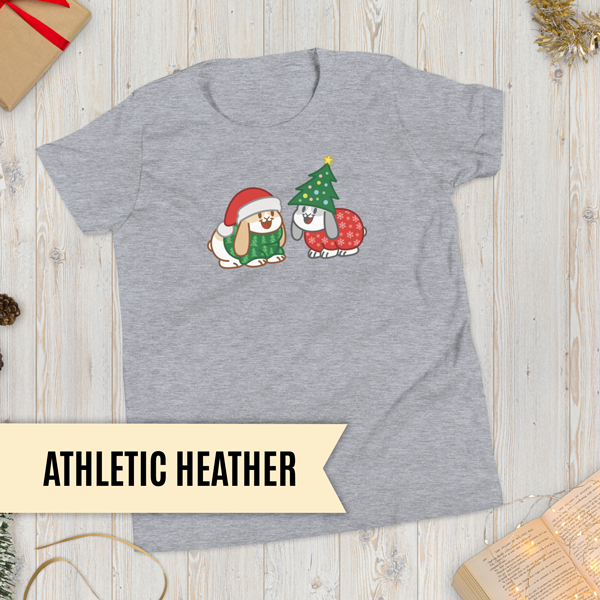Christmas Bunnies Youth T-Shirt
