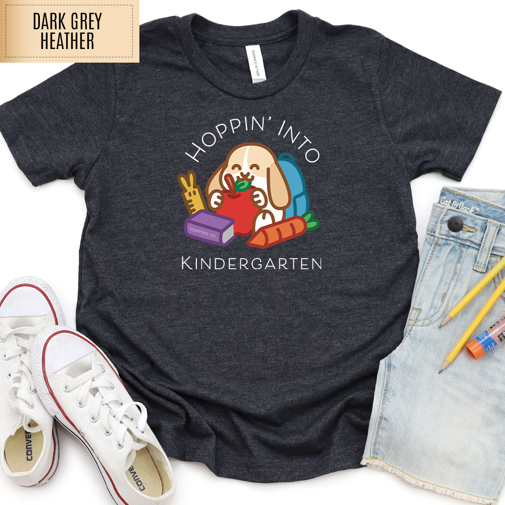 Hoppin' Into Kindergarten Youth Shirt