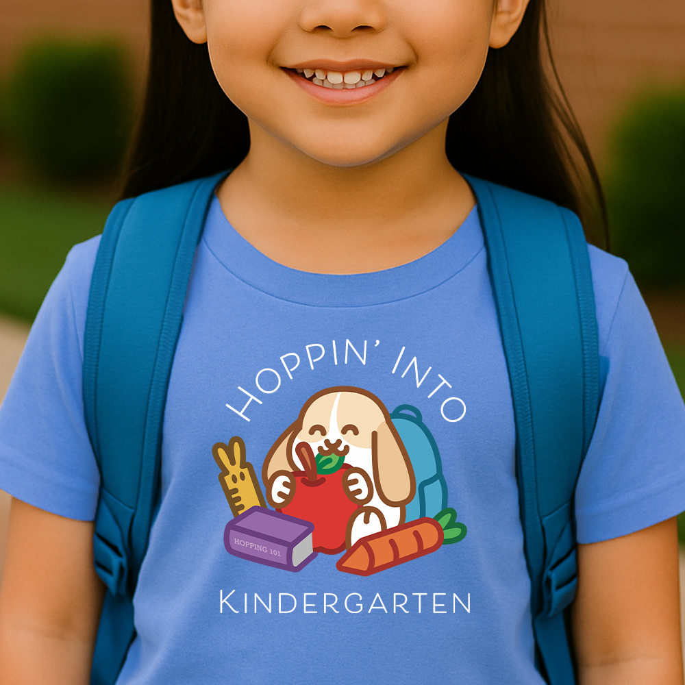 Hoppin' Into Kindergarten Youth Shirt