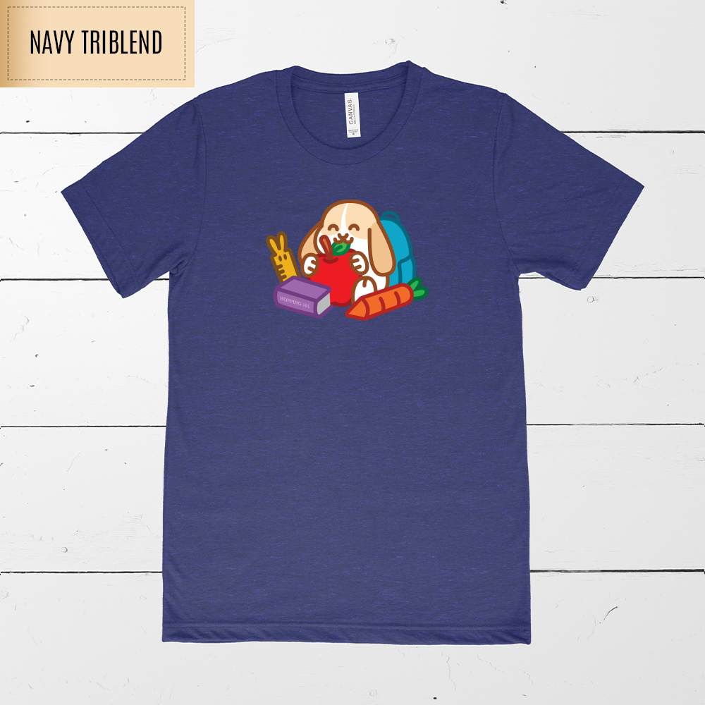 Back-to-School Bunny Teacher Shirt