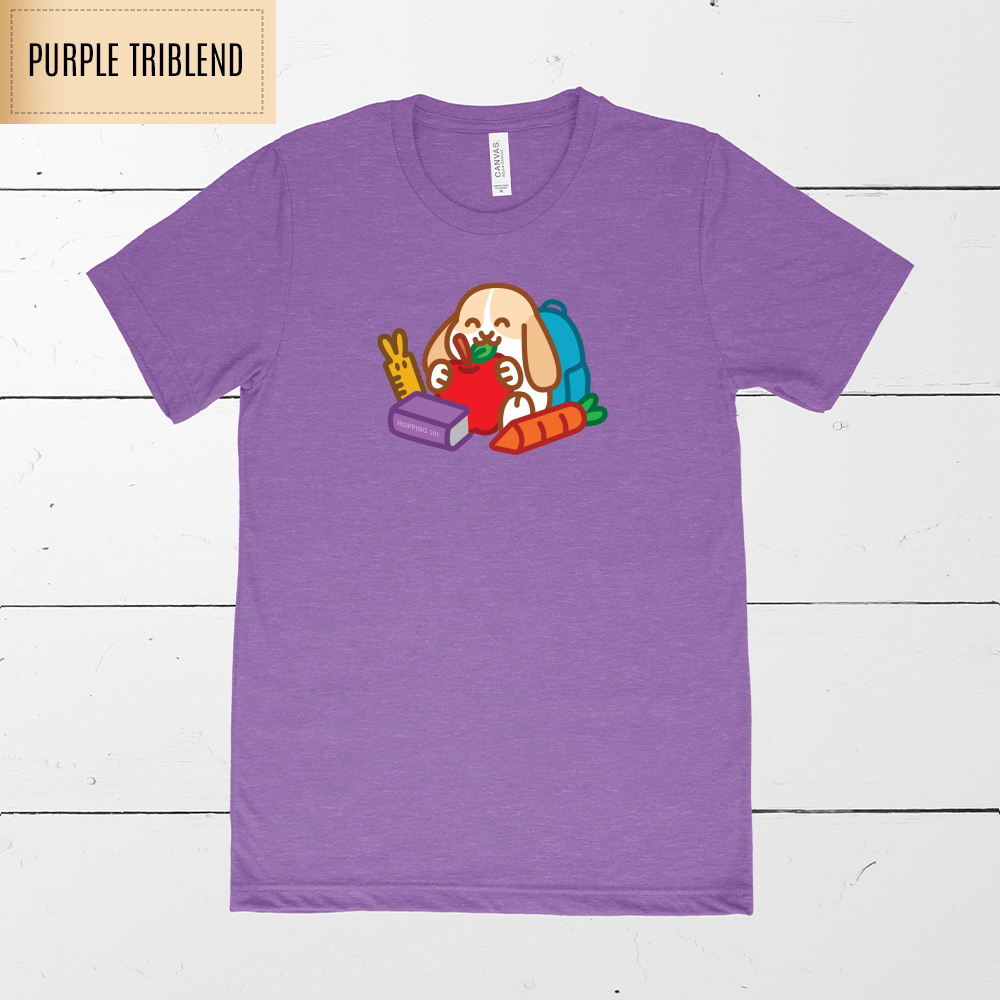Back-to-School Bunny Teacher Shirt