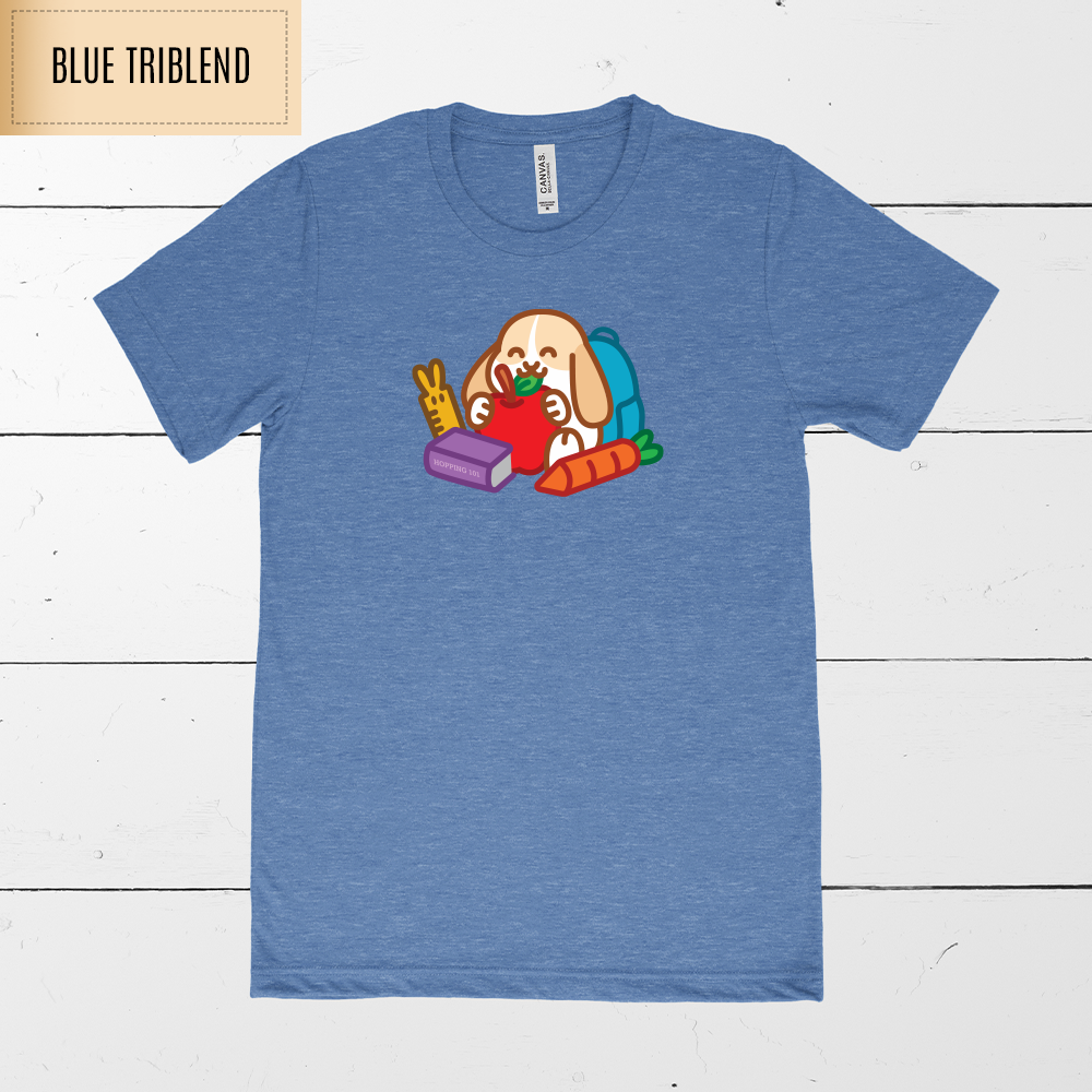 Back-to-School Bunny Teacher Shirt