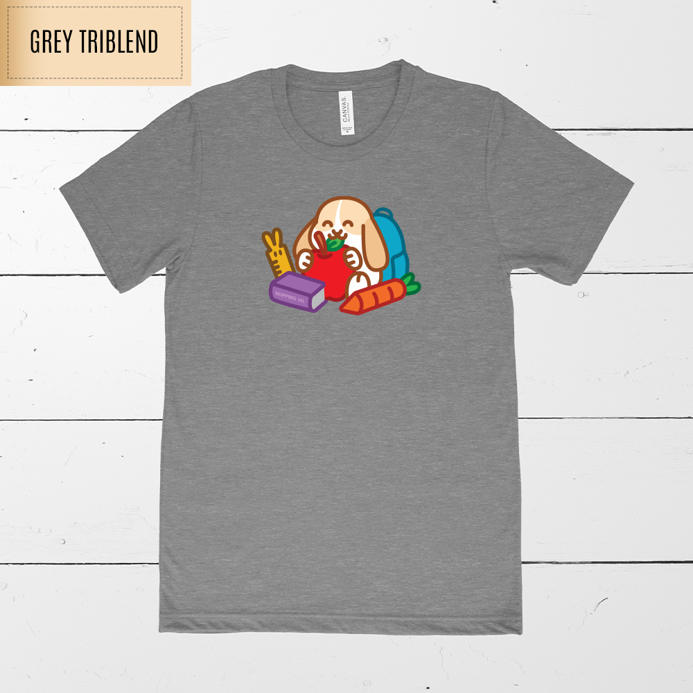 Back-to-School Bunny Teacher Shirt
