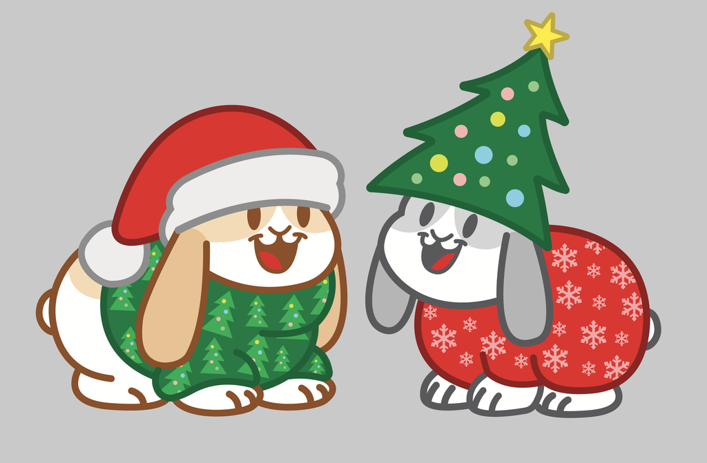 Christmas Bunnies Youth T-Shirt