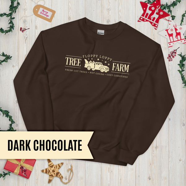 Christmas Tree Farm Adult Sweatshirt