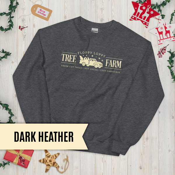 Christmas Tree Farm Adult Sweatshirt