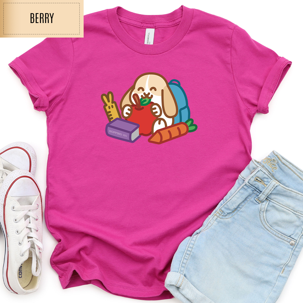 Back-to-School Bunny Youth Shirt
