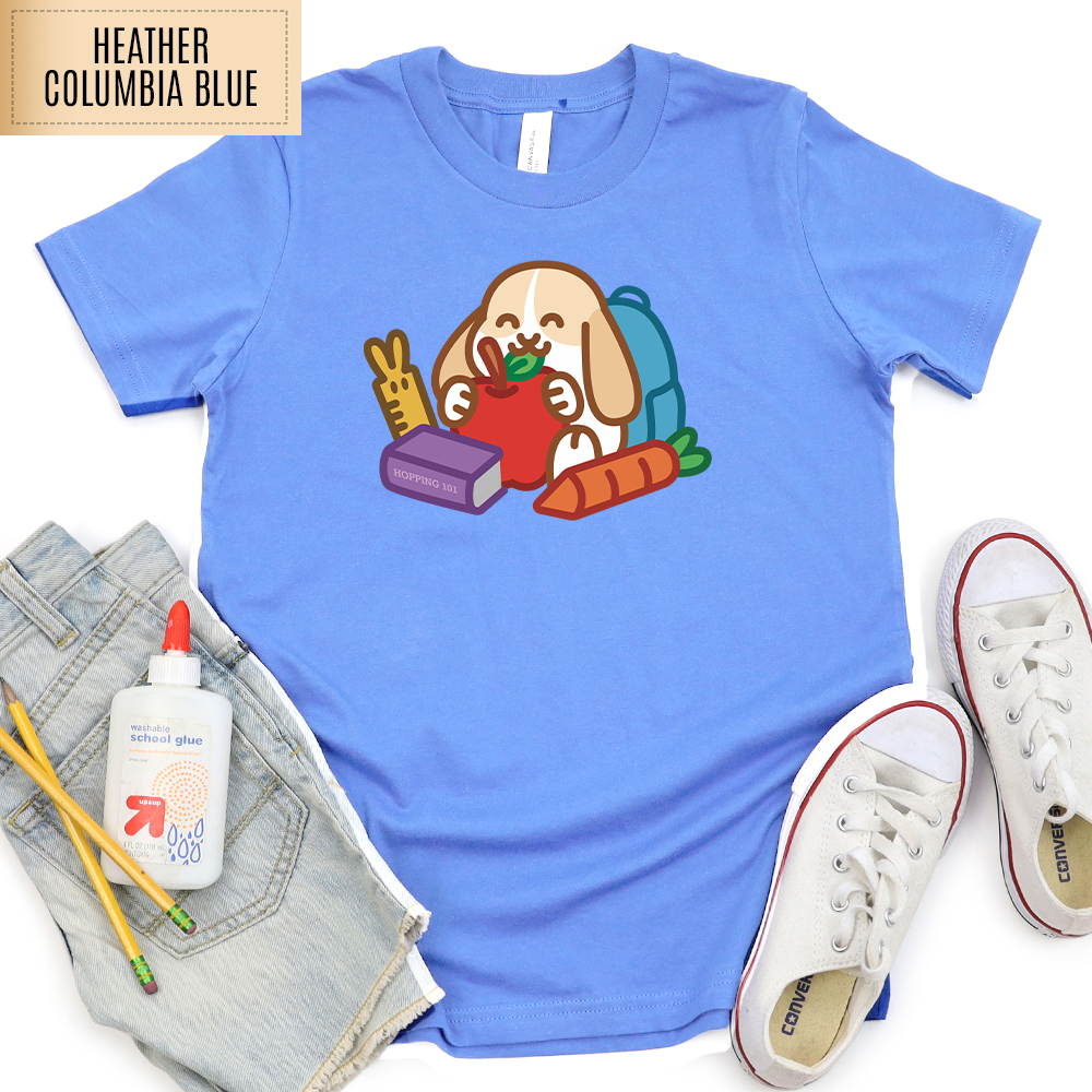 Back-to-School Bunny Youth Shirt