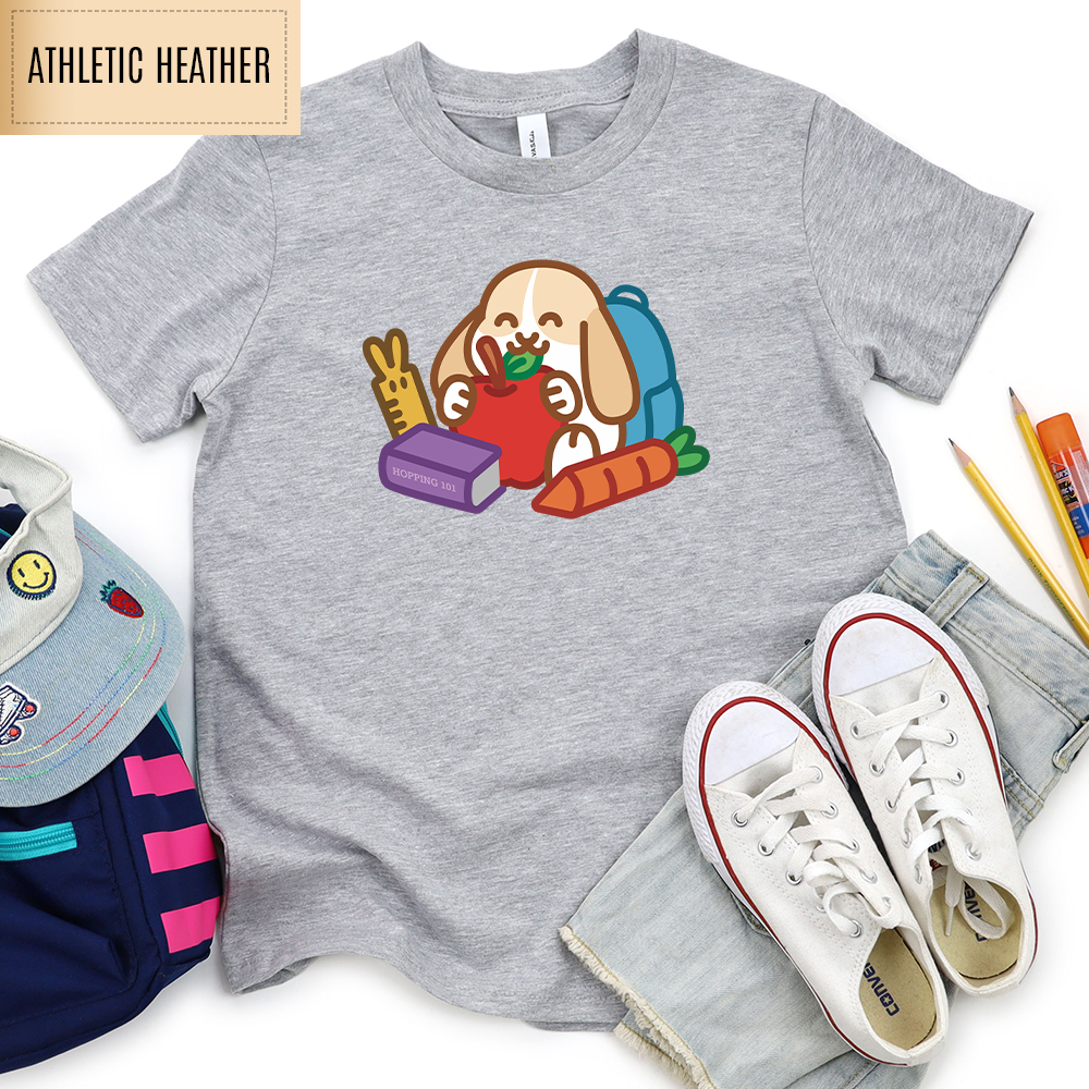 Back-to-School Bunny Youth Shirt