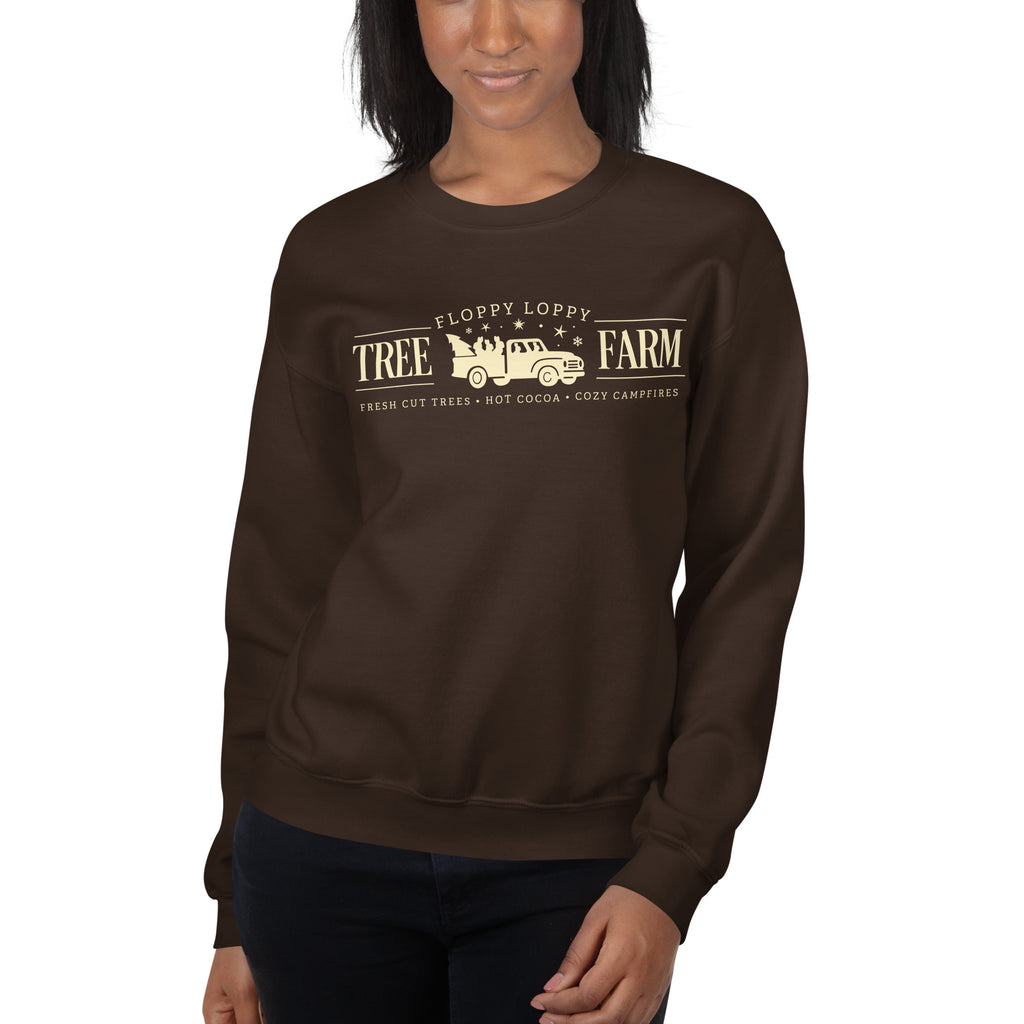 Christmas Tree Farm Adult Sweatshirt