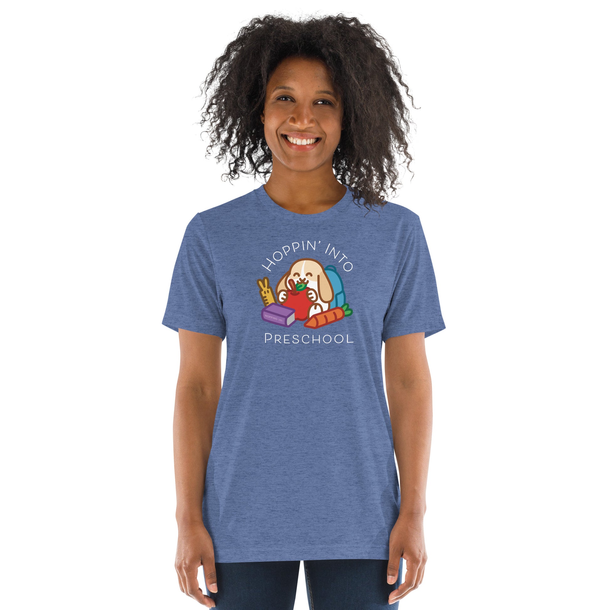 Hoppin' Into Preschool Teacher Shirt