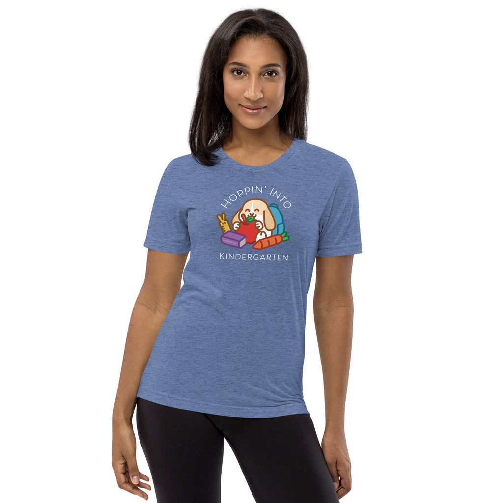 Hoppin' Into Kindergarten Teacher Shirt