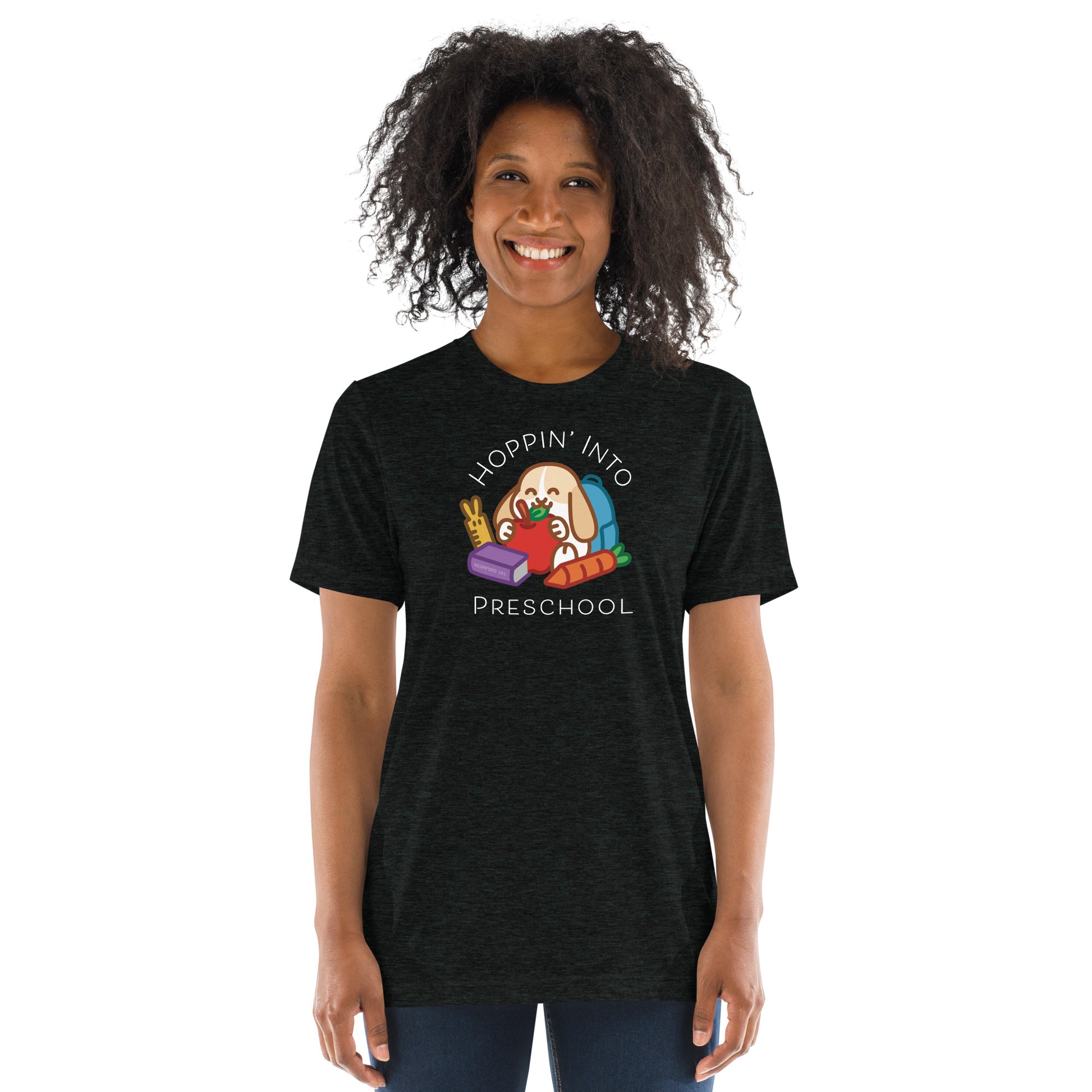 Hoppin' Into Preschool Teacher Shirt