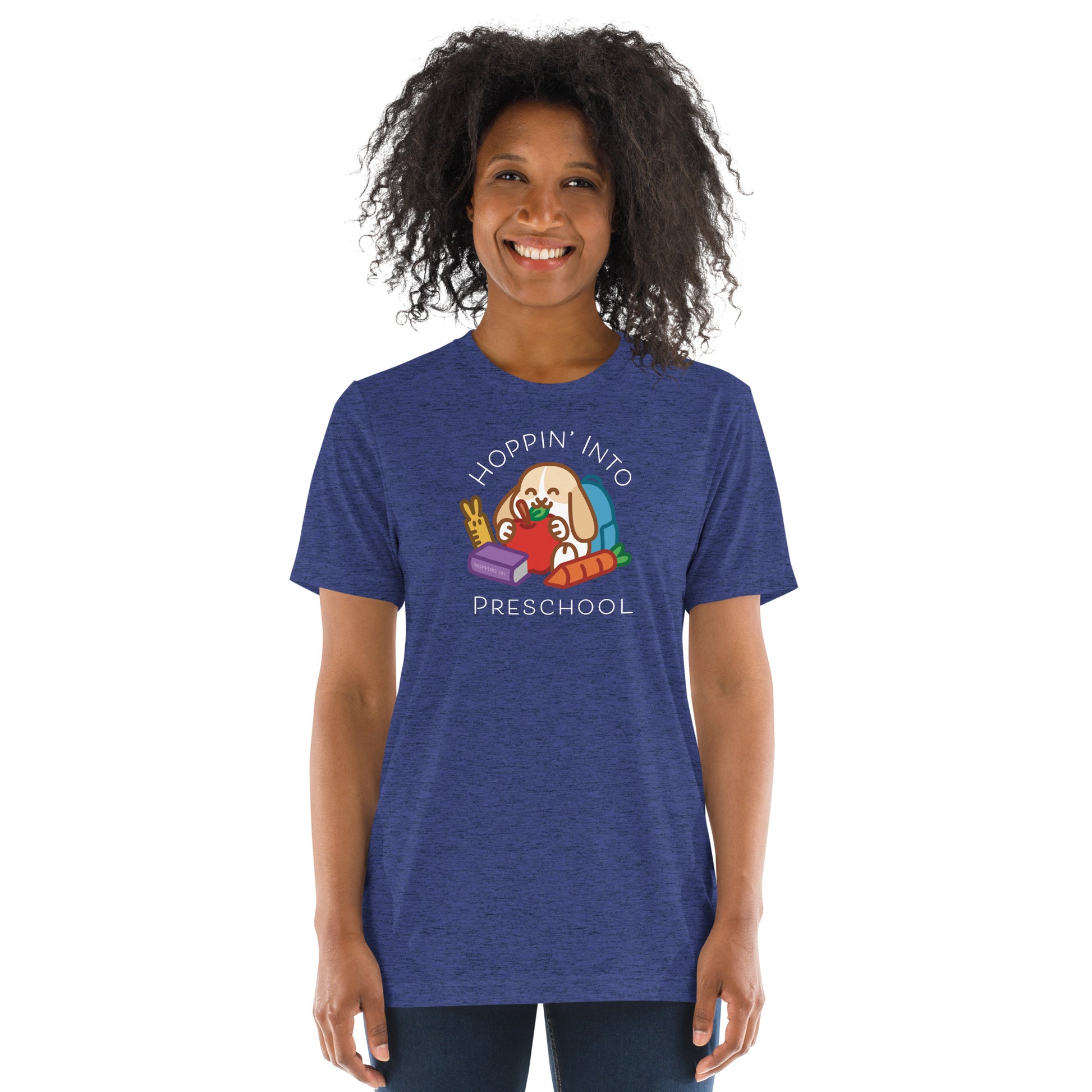 Hoppin' Into Preschool Teacher Shirt